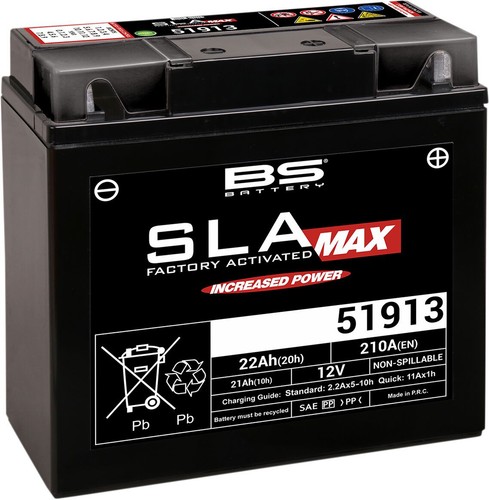 Batteria agm attiva sla max - attiva,